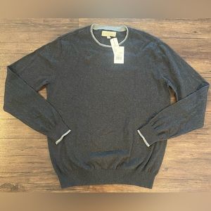 Hawker Rye 95/5 Cotton Cashmere Crewneck Sweater - XL